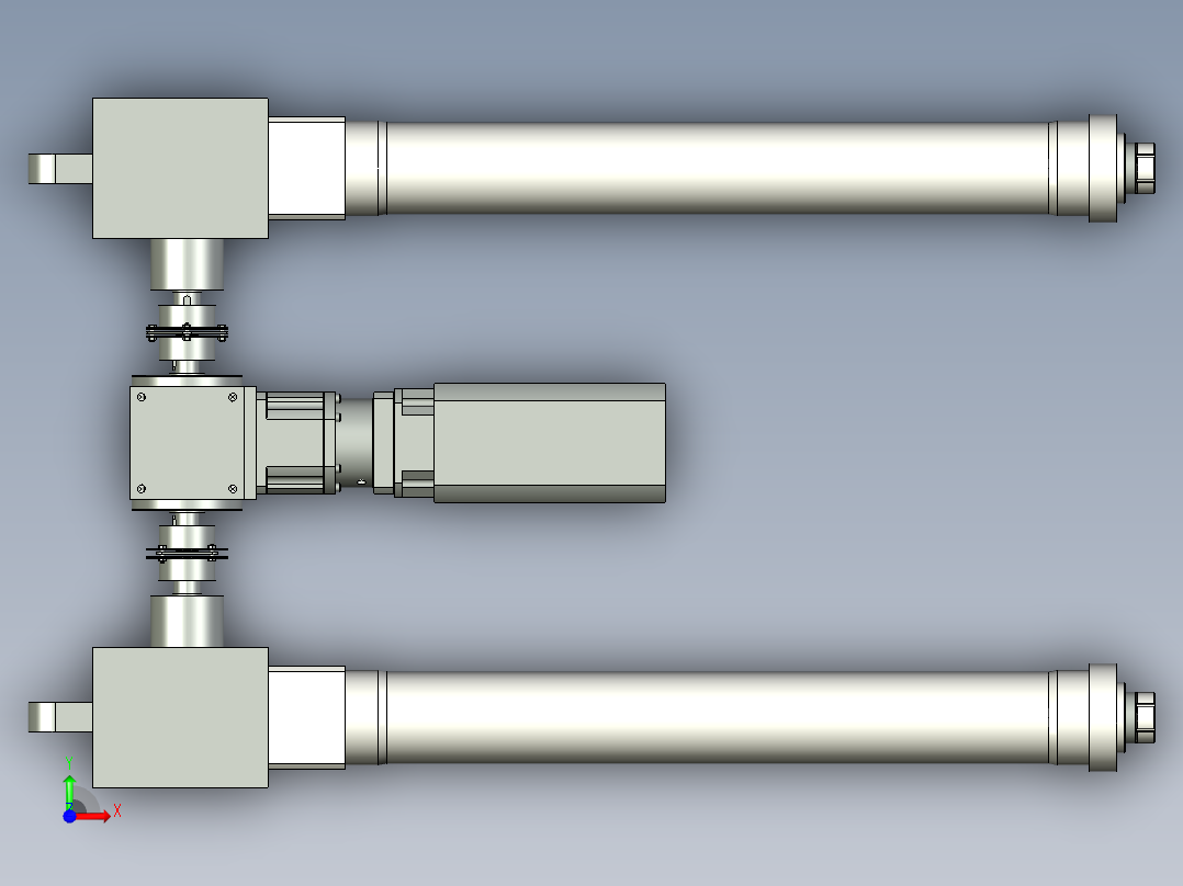 伺服电缸G-220351前视图