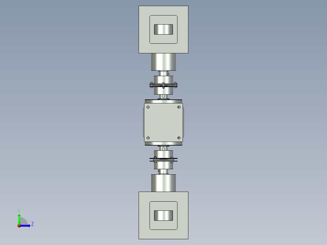 伺服电缸G-220351左视图
