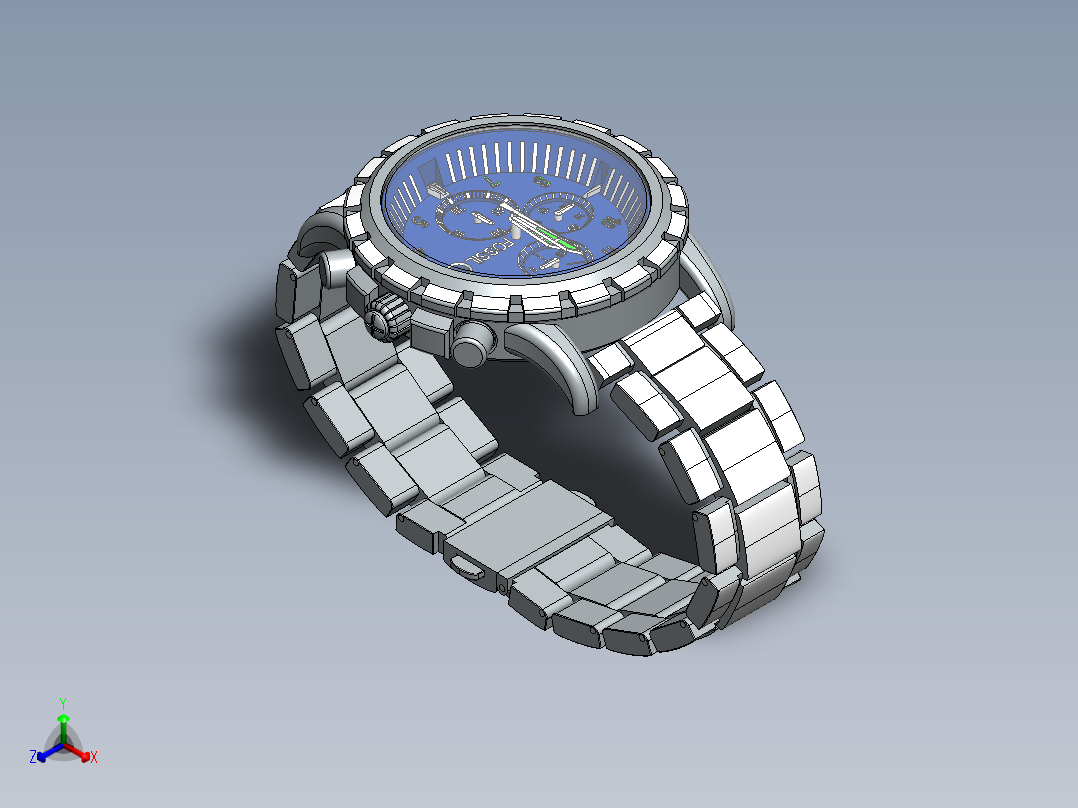 手表(22)正等轴测图