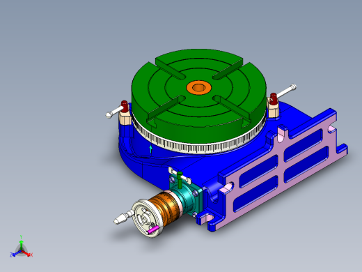 手动回转工作台