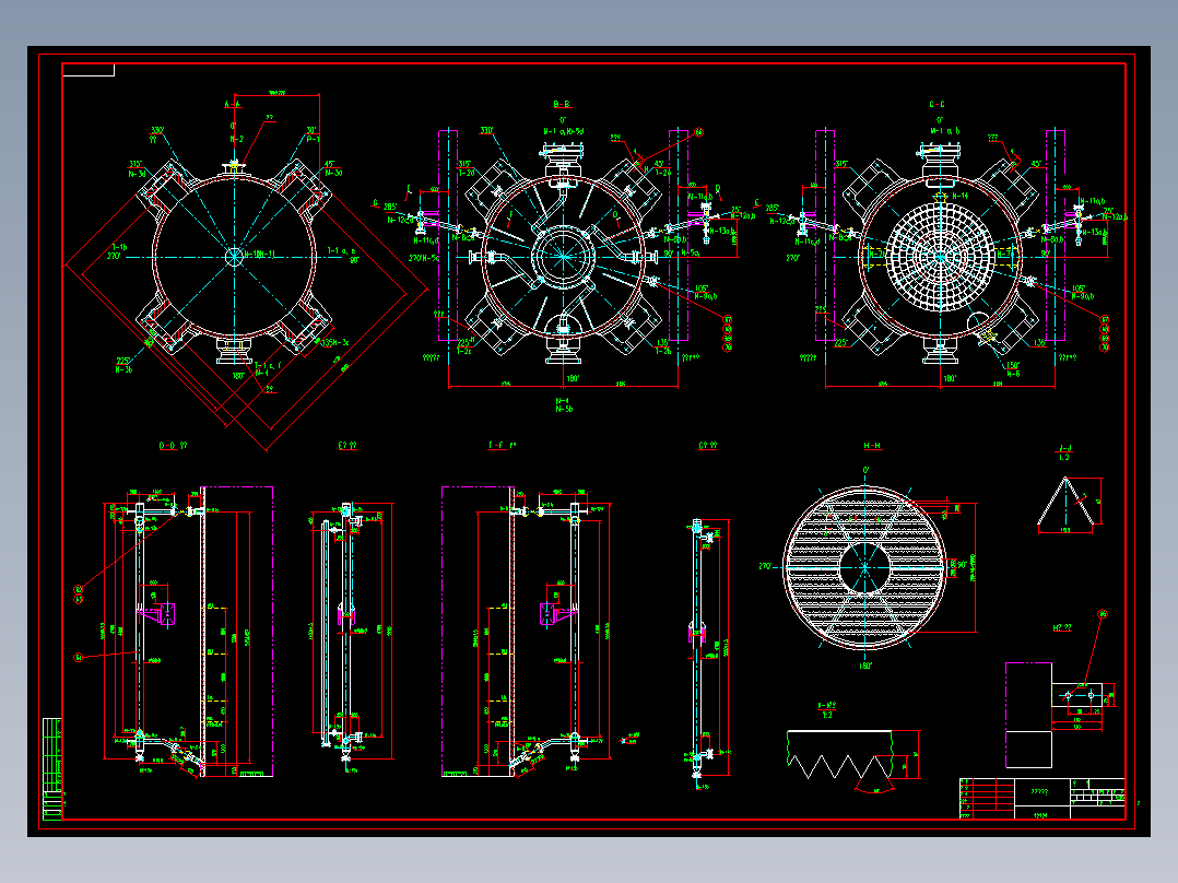 新型气化炉总图
