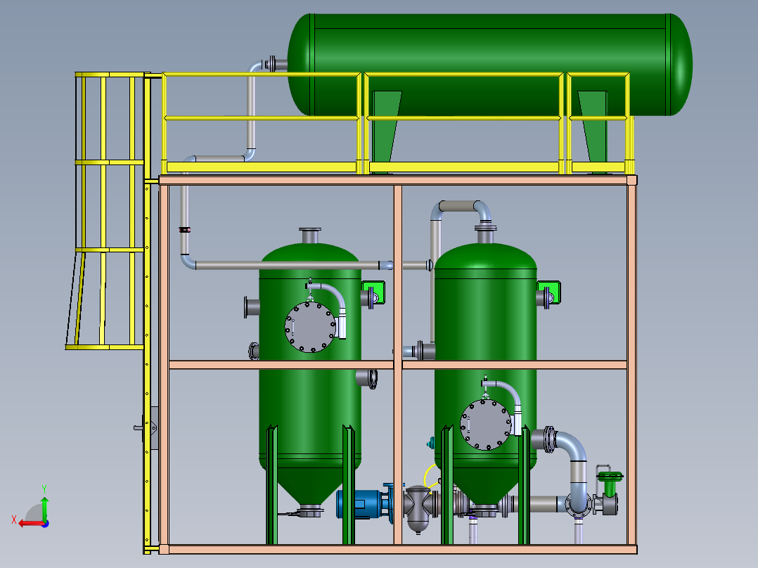 化工装备  xt后视图