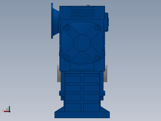 蜗轮蜗杆减速机后视缩略图