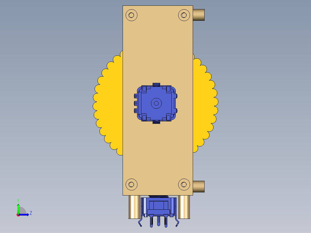 A0003918-双旋转编码器左视图