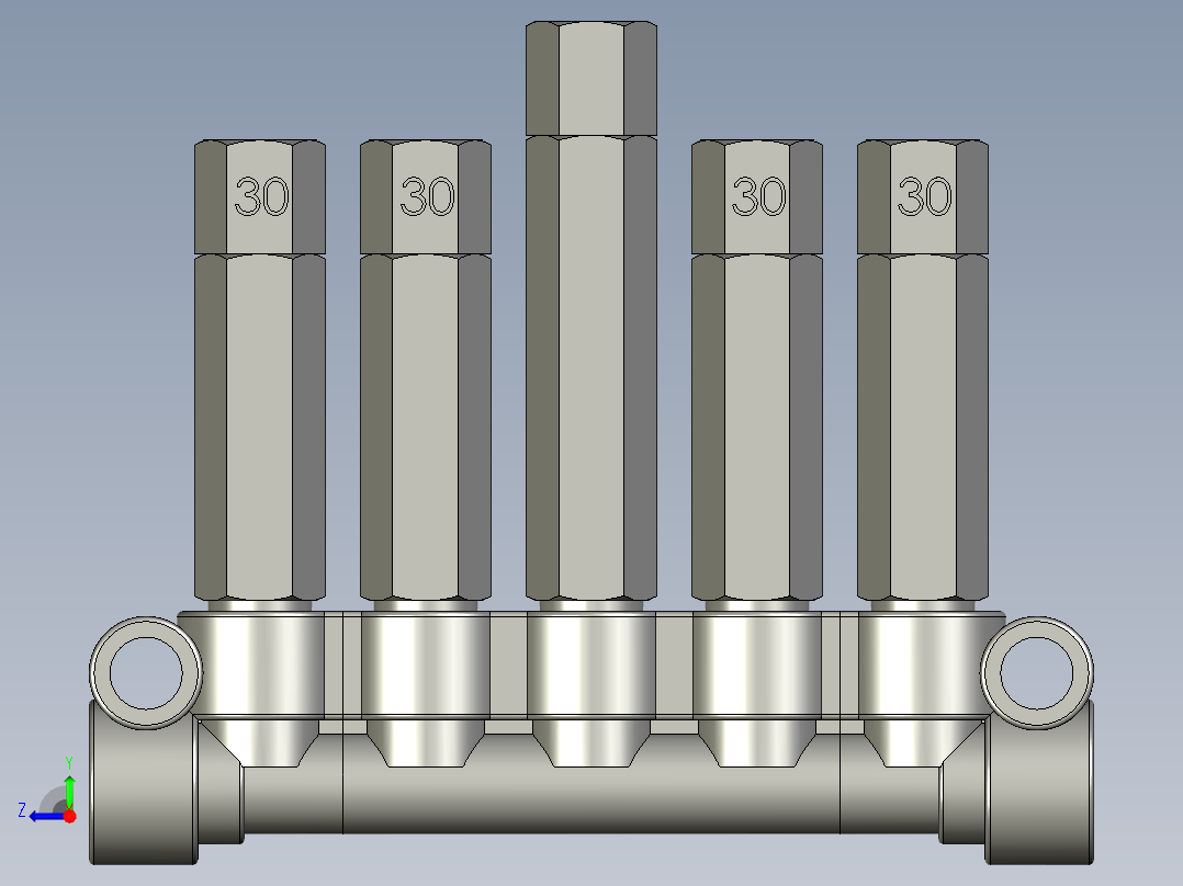PV-7S-30-50组件右视图