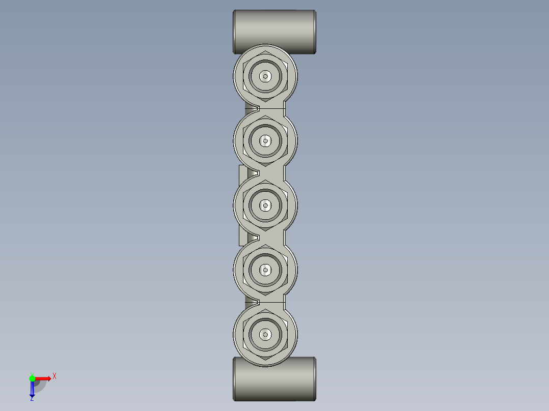 PV-7S-30-50组件俯视图