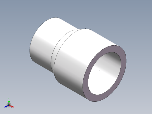 大小头(Reducer Coupling)正等轴测缩略图