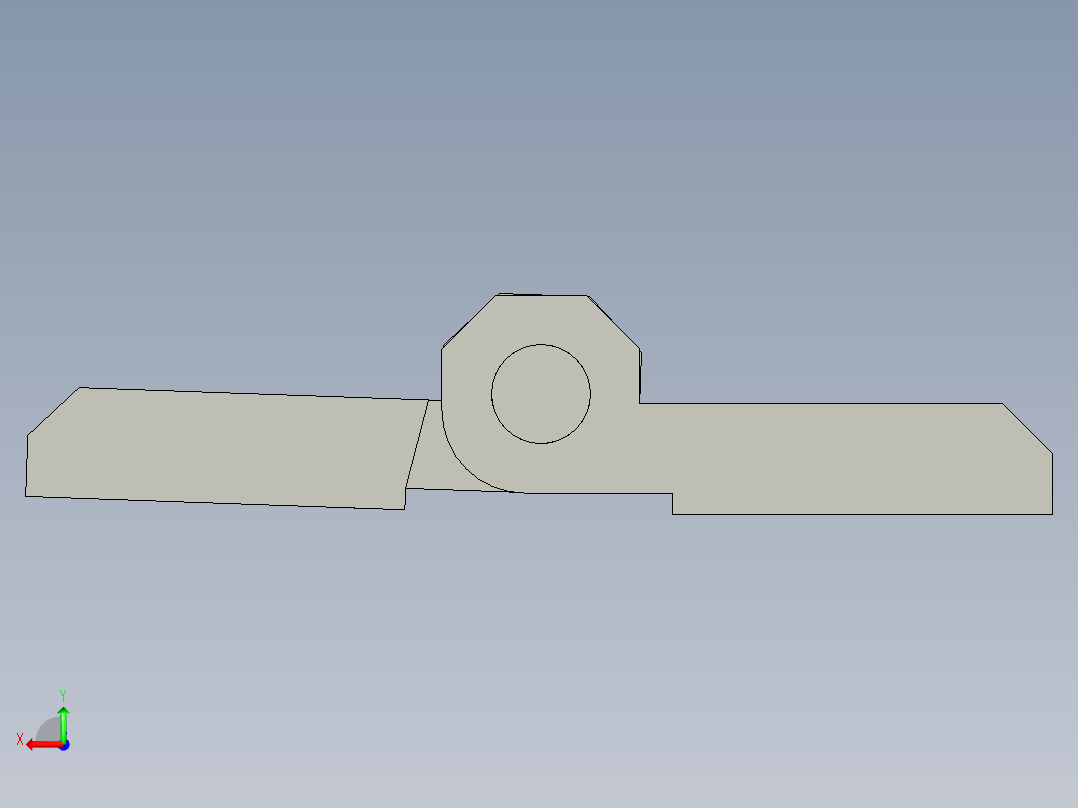 JL226-2铝合页50x30后视图