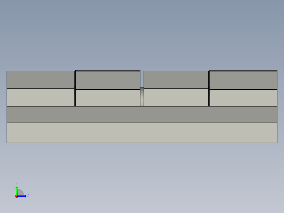 JL226-2铝合页50x30左视图