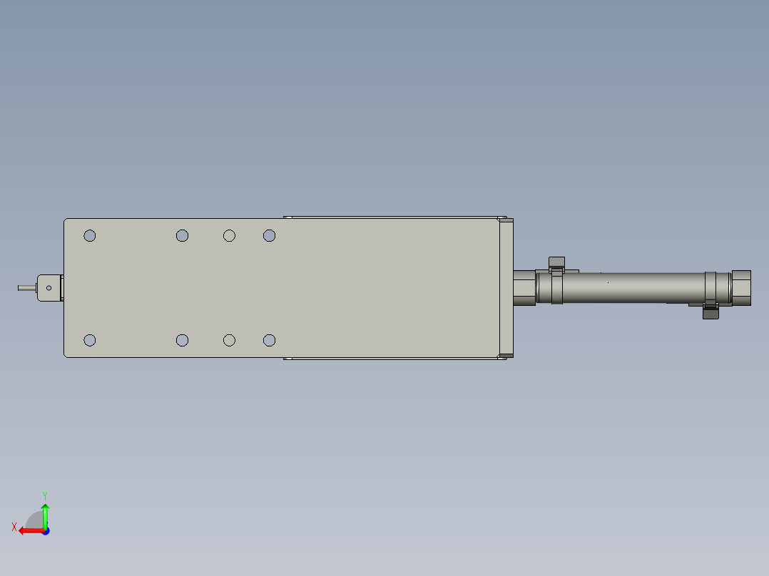 HLCY05-08-00-00料仓送料组件B后视图
