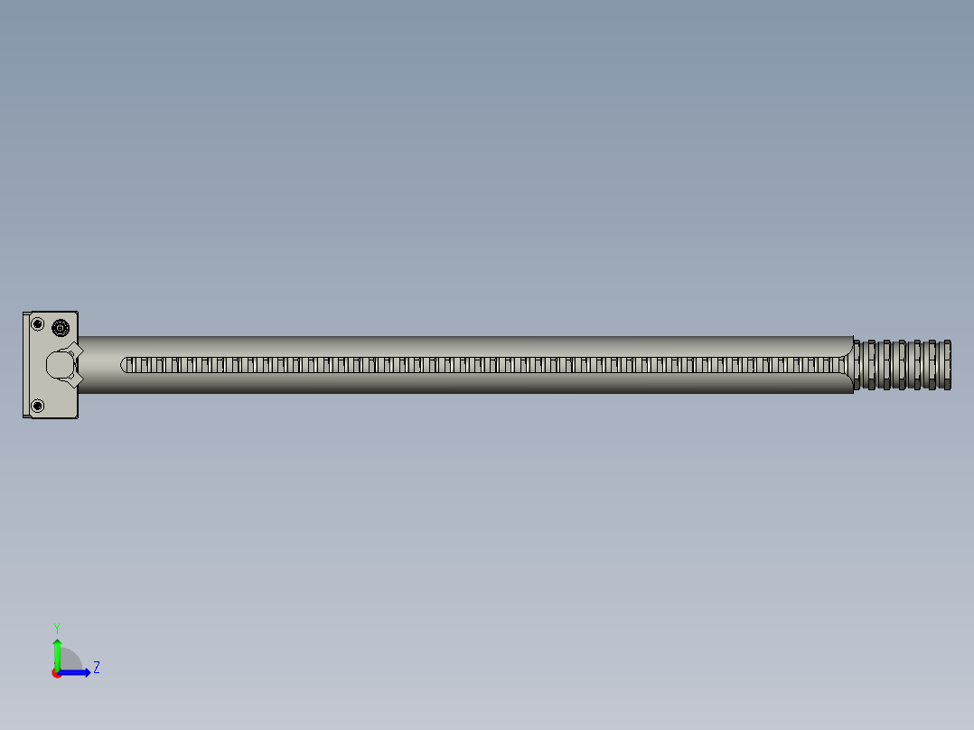 HLCY05-08-00-00料仓送料组件B左视图