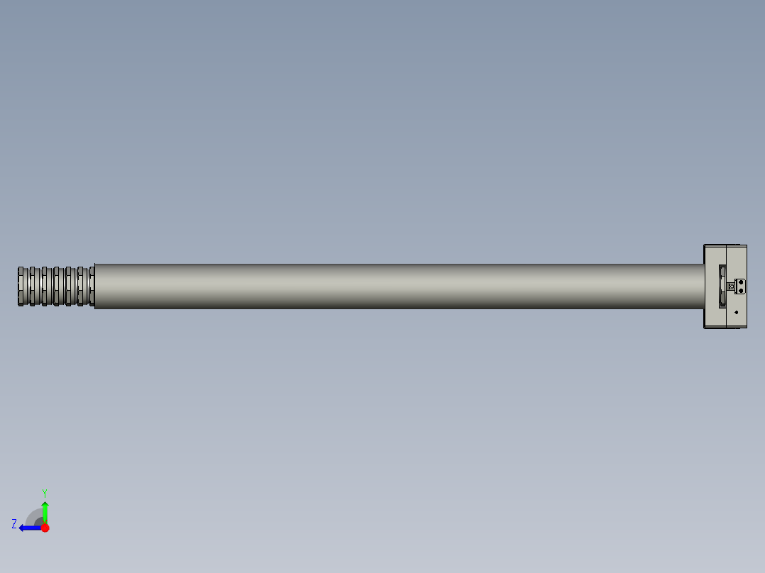 HLCY05-08-00-00料仓送料组件B右视图