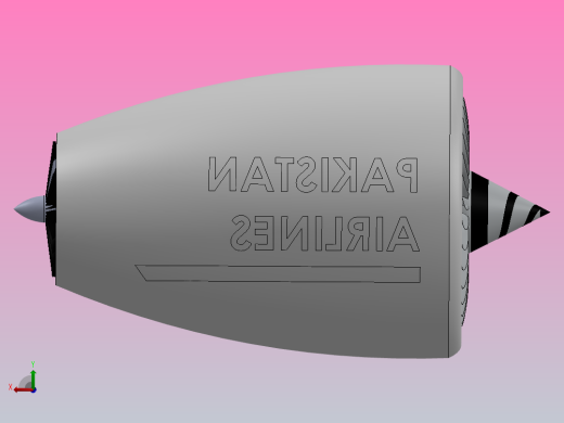 喷气发动机后视缩略图