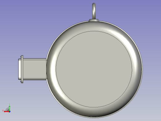 BWD型单级摆线针轮减速机BWD2-17-Y11-4P-M1-1_Y2系列电机后视缩略图