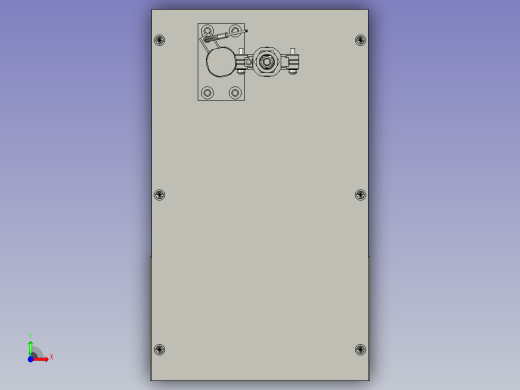 插件机组装模组部件前视缩略图