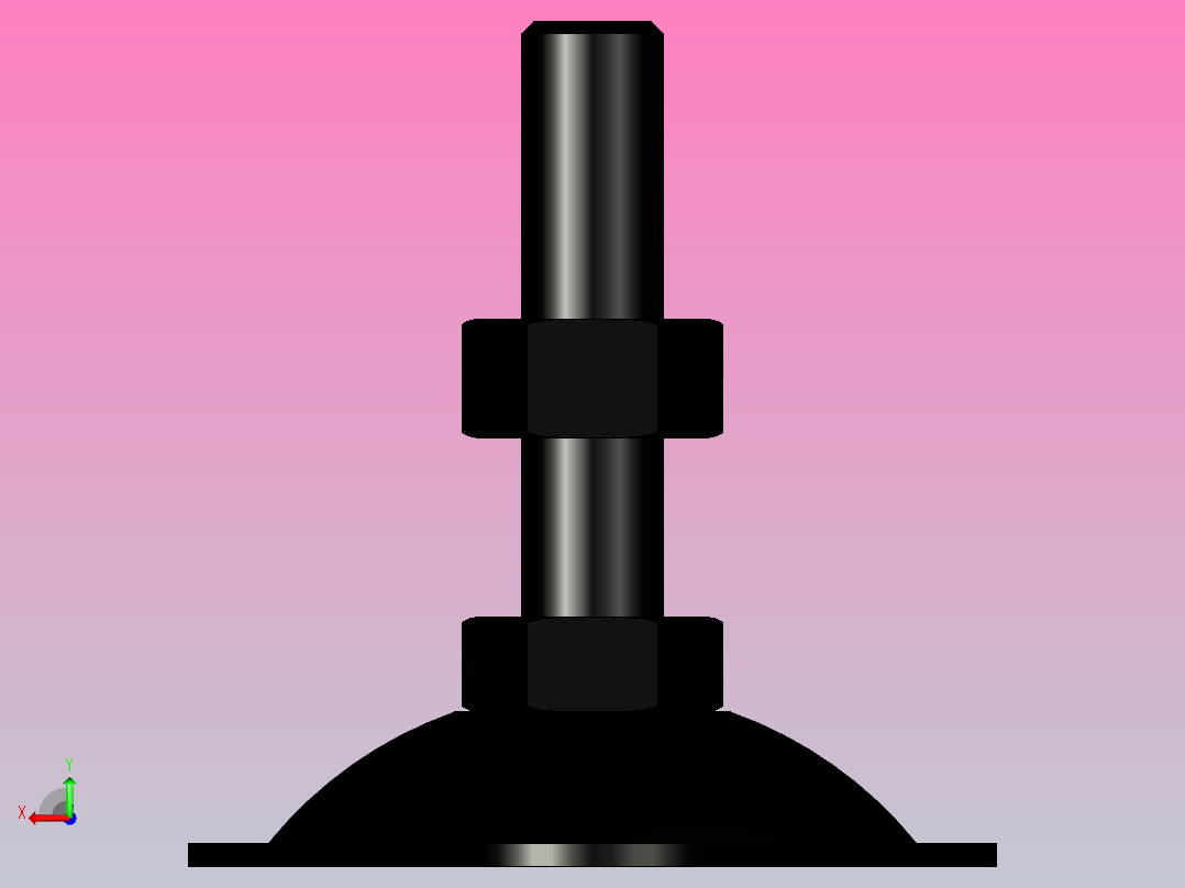 脚杯WAN11-D100-M12-L50后视图