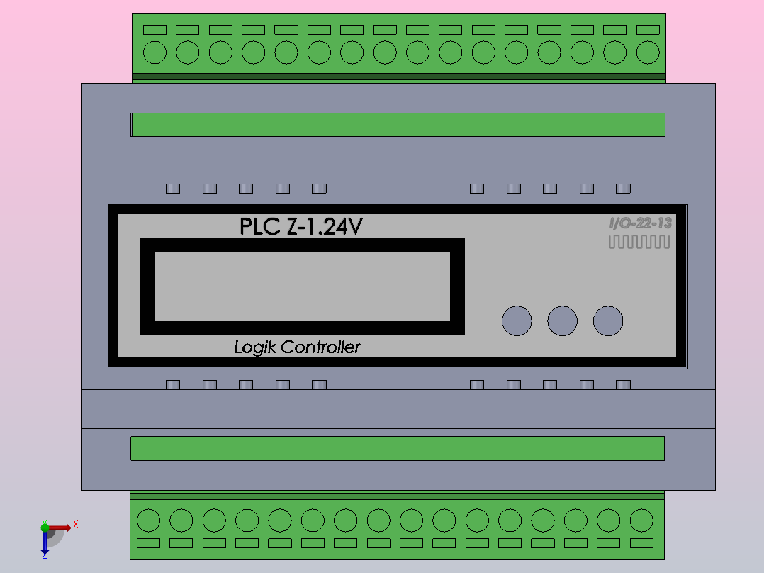 PLC控制器主视图