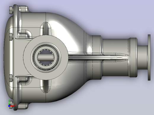 越野汽车锁止式差速器前视缩略图