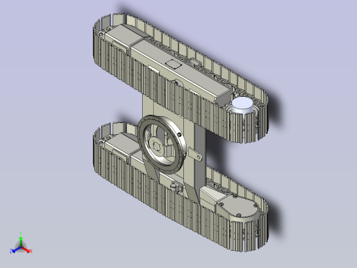 6T履带底盘3D数模