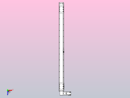 皮带直线轴双滑块型TPA-GCBS-80-P60-L575-DL-M20-N3俯视缩略图