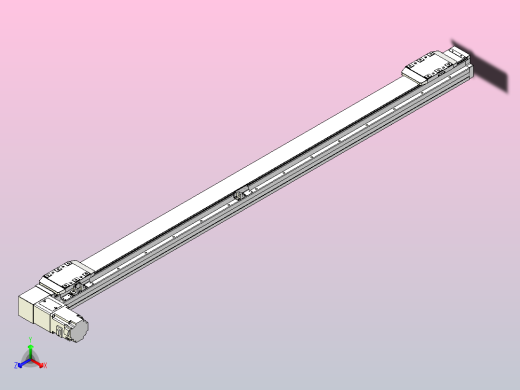 皮带直线轴双滑块型TPA-GCBS-80-P60-L575-DL-M20-N3正等轴测缩略图
