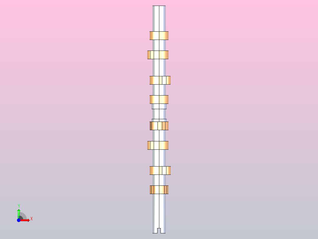 凸轮轴(变压器)前视图