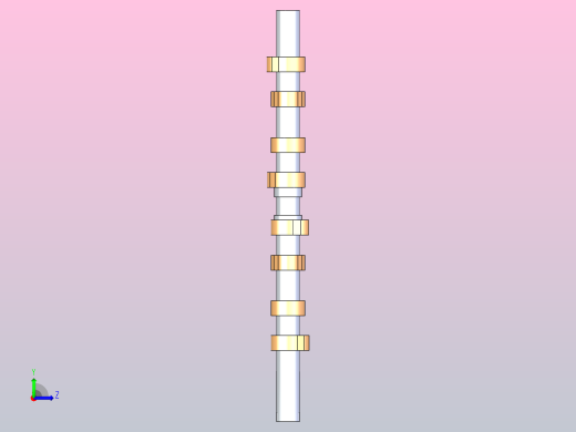 凸轮轴(变压器)左视缩略图