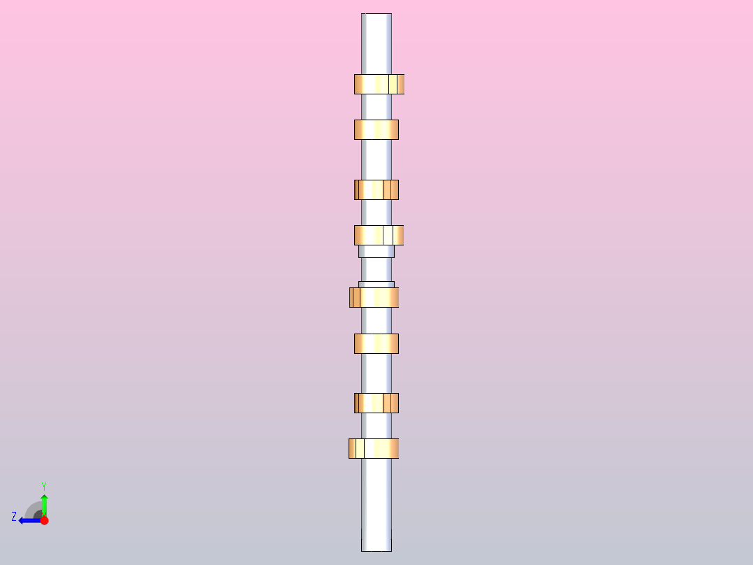 凸轮轴(变压器)右视图