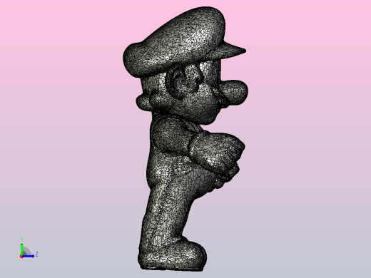 超级马里奥Mario左视缩略图