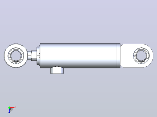 HC-63.32xS.11液压缸模型俯视缩略图