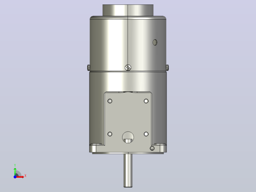 70系列微型交流减速电机_3RK15RA-CM前视缩略图