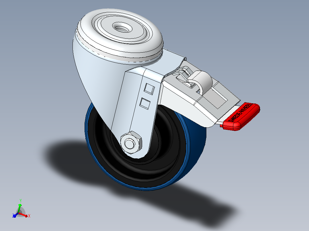 Wheel-5810005433DS-Swede-Wheel脚轮主视图