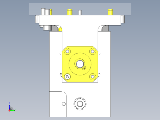 滚珠丝杆式长尺寸工件卡盘右视缩略图