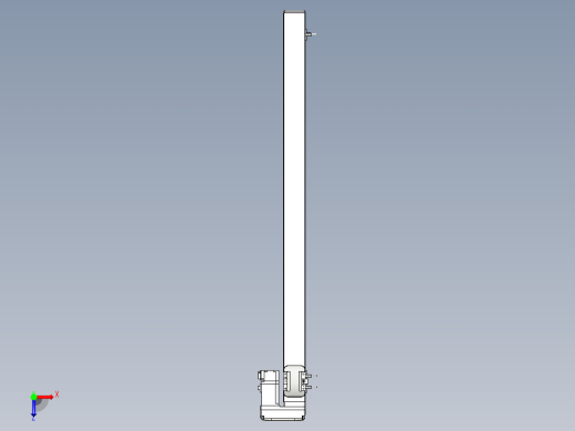 Toyo东佑达直线模组-ETH5M-BR-800-M10俯视缩略图