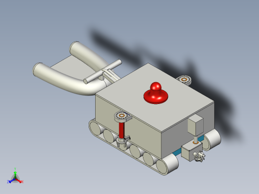 冰面救援机器人