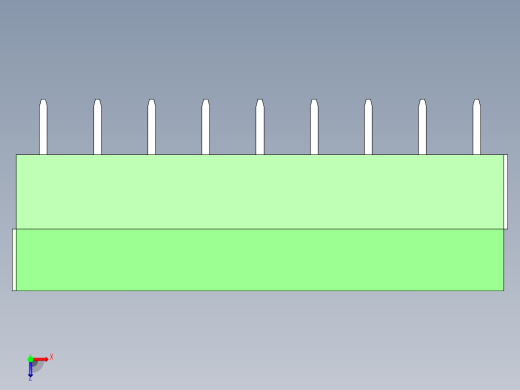 PCB_Terminal_Block_9-P3.5俯视缩略图