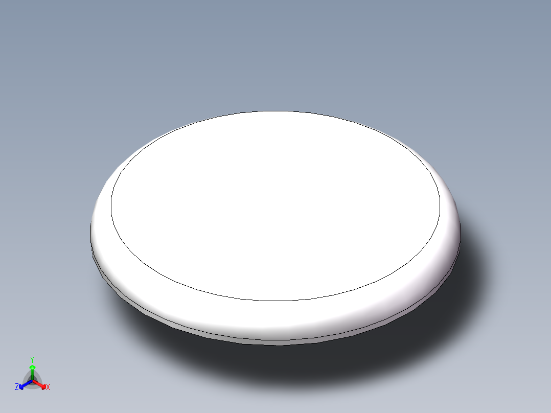 THB碟形封头DN2200正等轴测图