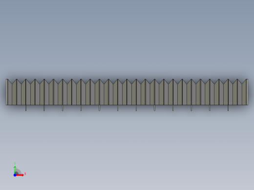 双根直线滑轨伸缩式防护罩877990==100前视缩略图