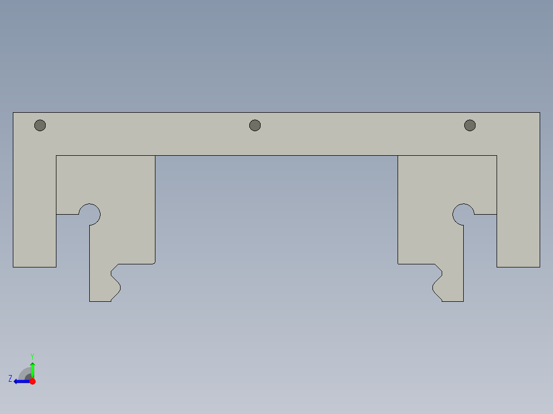 双根直线滑轨伸缩式防护罩877990==100右视图