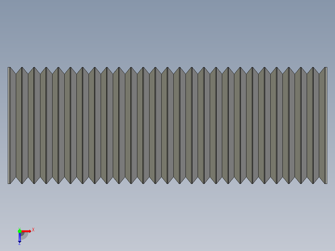 双根直线滑轨伸缩式防护罩877990==100俯视图