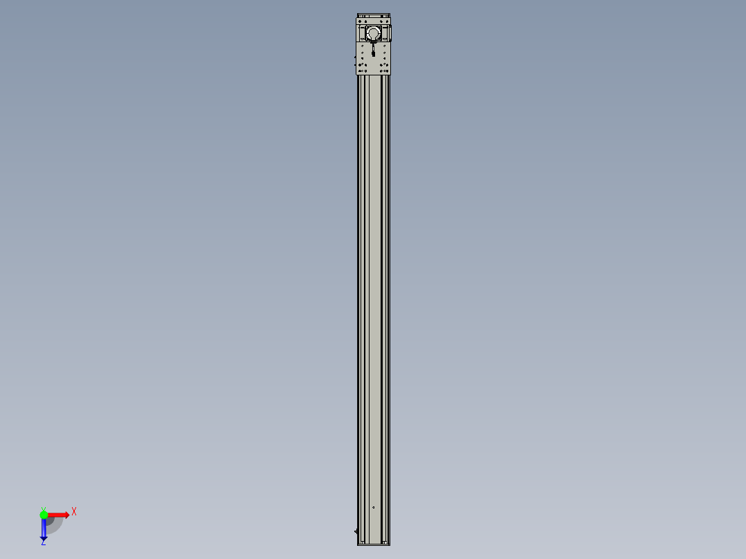 东锦齿条传动DH175G-L167-S2500-BU-减速机+750W.STEP俯视图