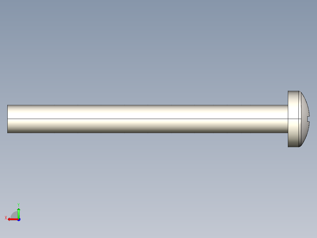 螺丝 M6 十字盘头-Screws M6 Phillips Pan Head Machine Screws后视图