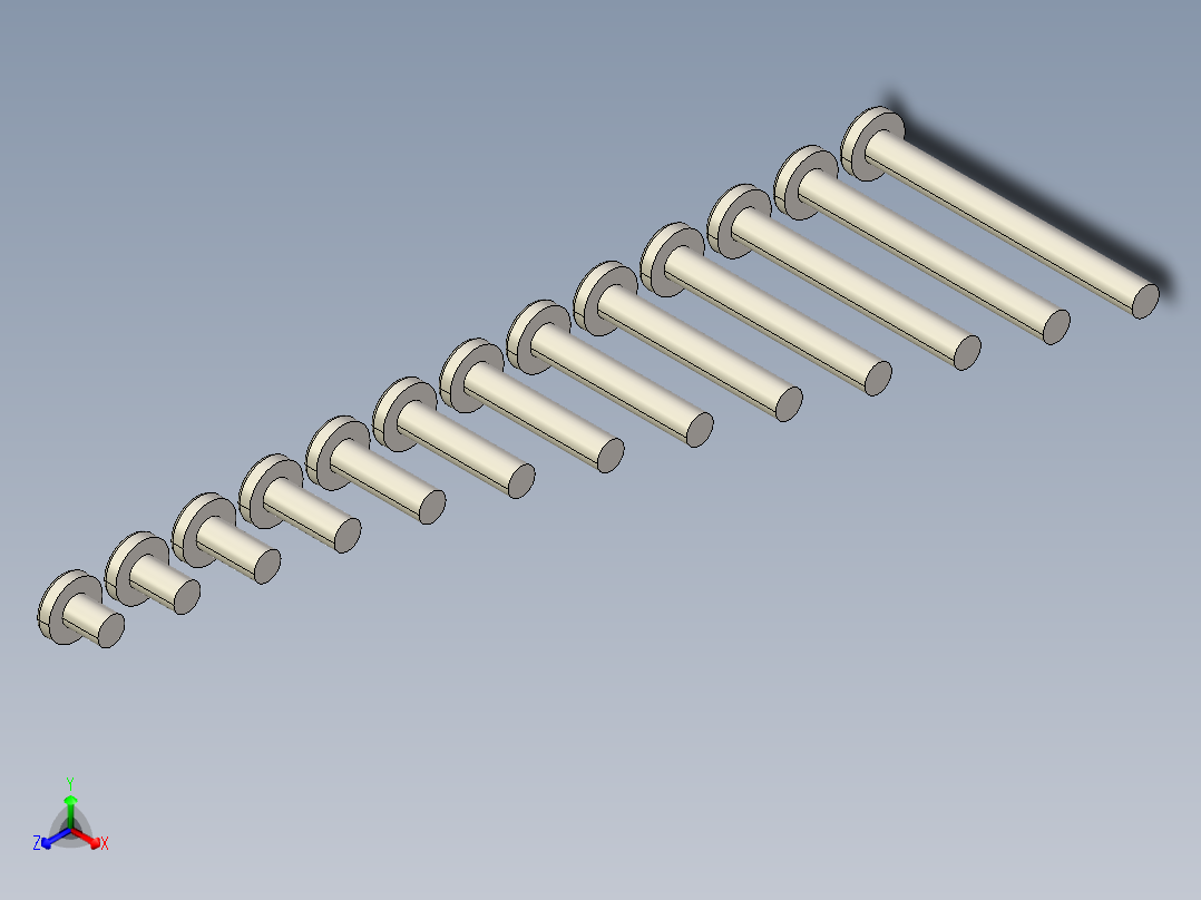 螺丝 M6 十字盘头-Screws M6 Phillips Pan Head Machine Screws正等轴测图