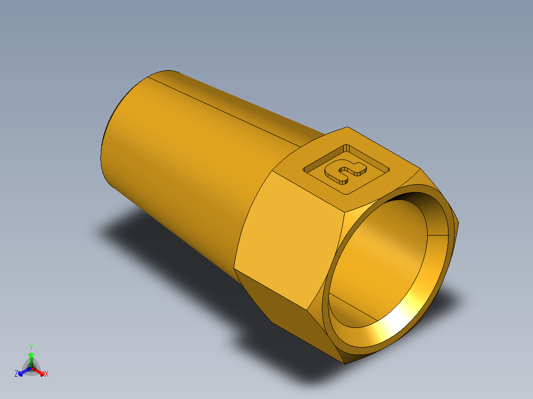 扩口式工业通用硬管接头Long Nut 41FL-3