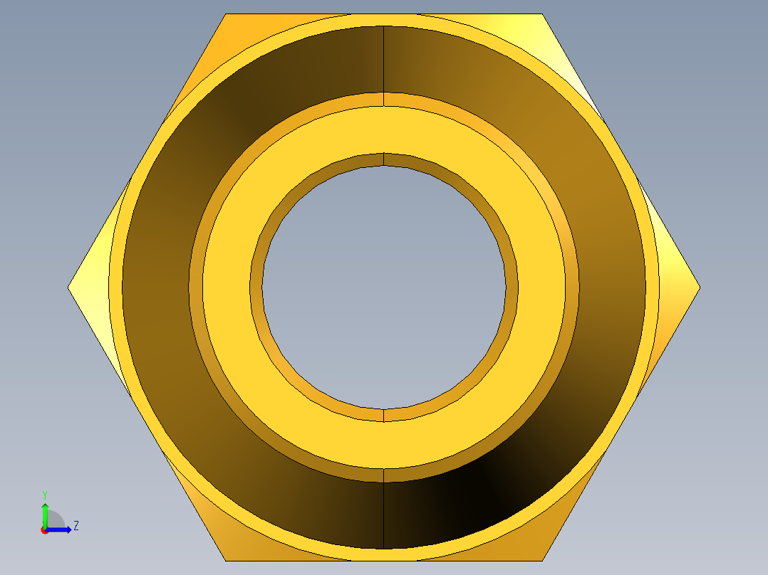 扩口式工业通用硬管接头Long Nut 41FL-3左视图