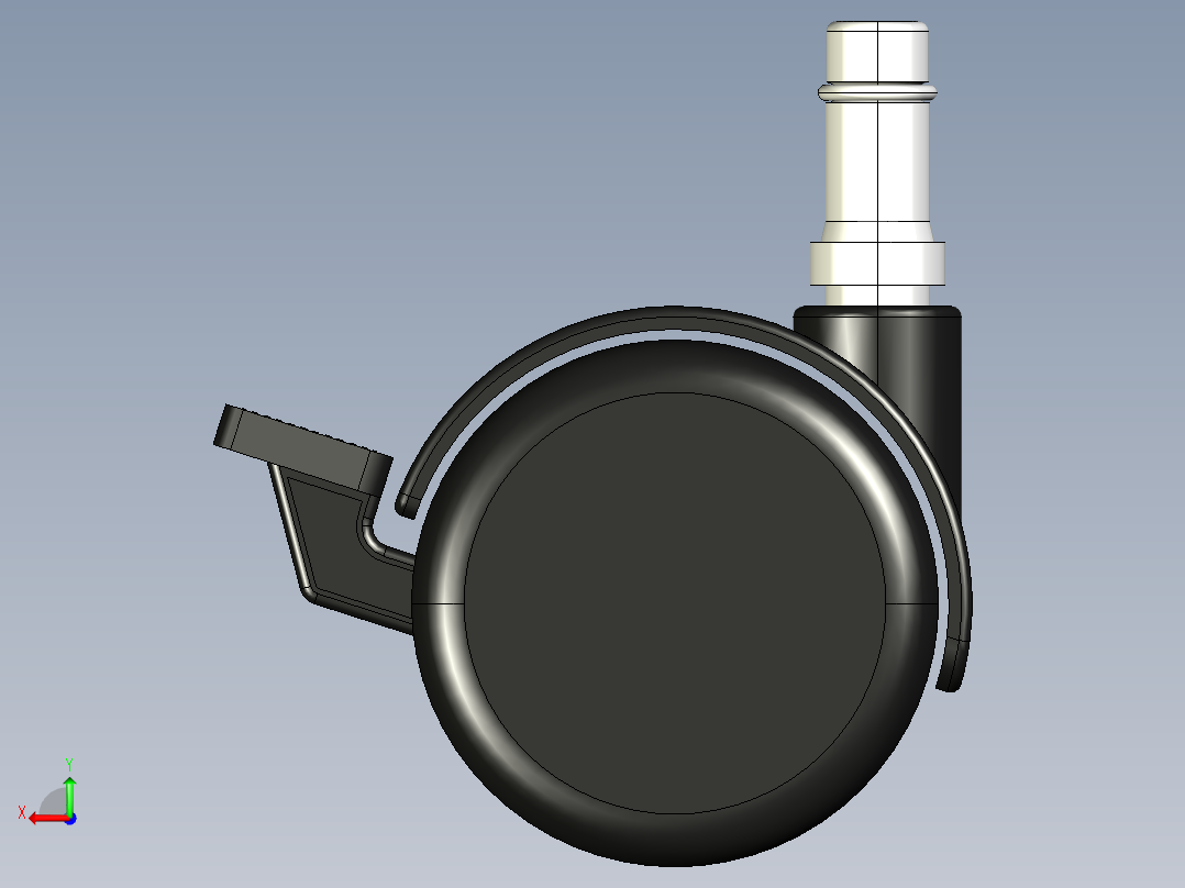 型材-KJN 515459 ESD 50MM WHEEL后视图