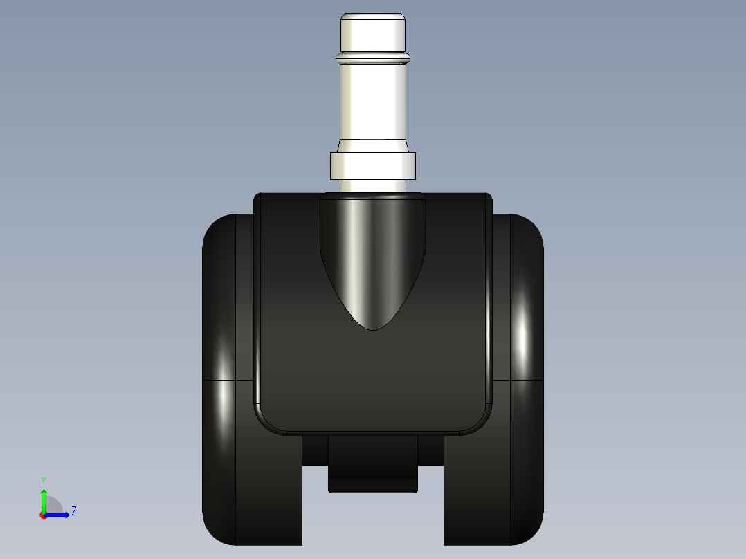 型材-KJN 515459 ESD 50MM WHEEL左视图