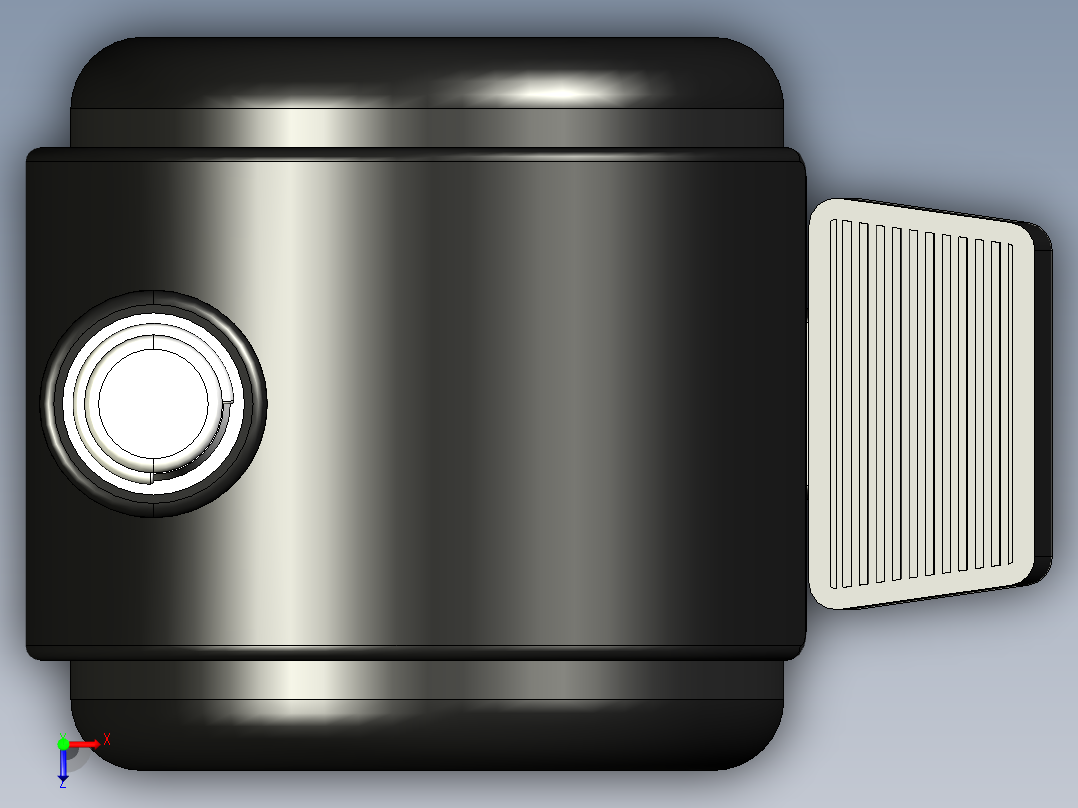 型材-KJN 515459 ESD 50MM WHEEL俯视图