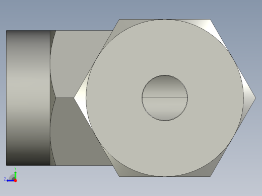 卡套式工业通用硬管接头8-4_dbu-s右视缩略图