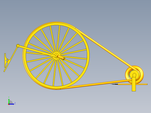 UG缝纫机模型左视缩略图